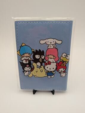 Sanrio Family Passport Book Holder - Wallet - NEW Hello Kitty Melody Cinnamaroll